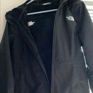 North Face raincoat